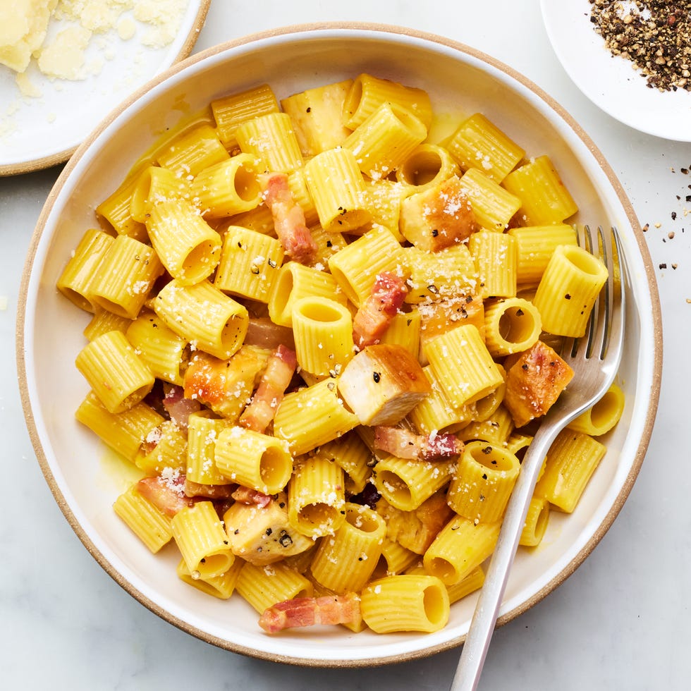 chicken carbonara pasta