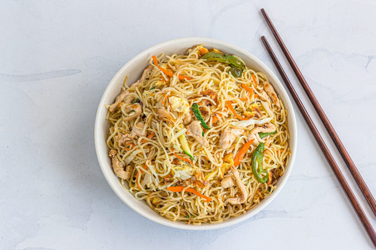 Speedy chicken chow mein