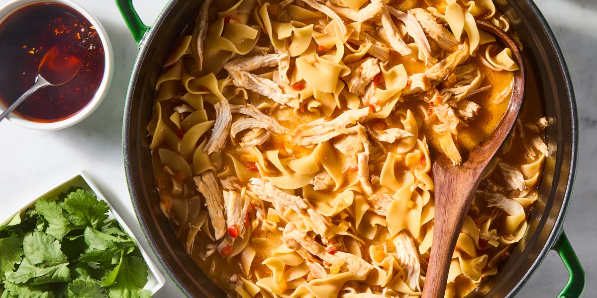 preview for Chicken Curry Noodle Soup Is A Rich & Creamy Twist On The Classic