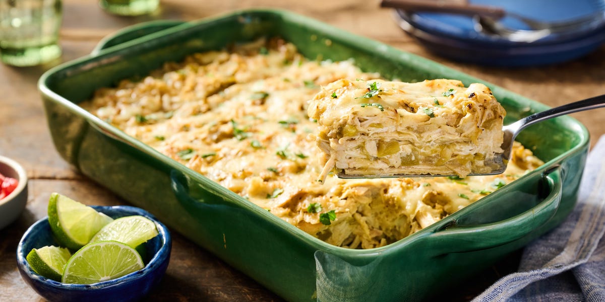 Chicken Enchilada Casserole Is So Easy, It’ll Become a Dinner Staple