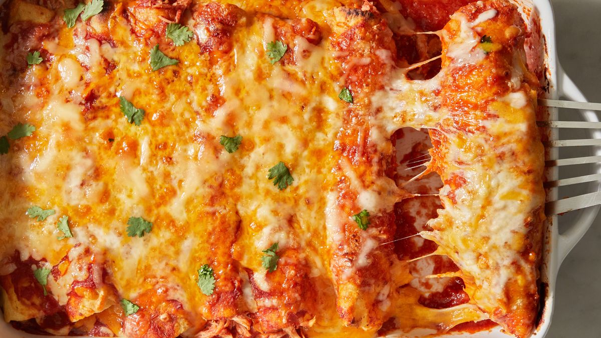 preview for You Just Might Be Making These Chicken Enchiladas Every Week, TBH