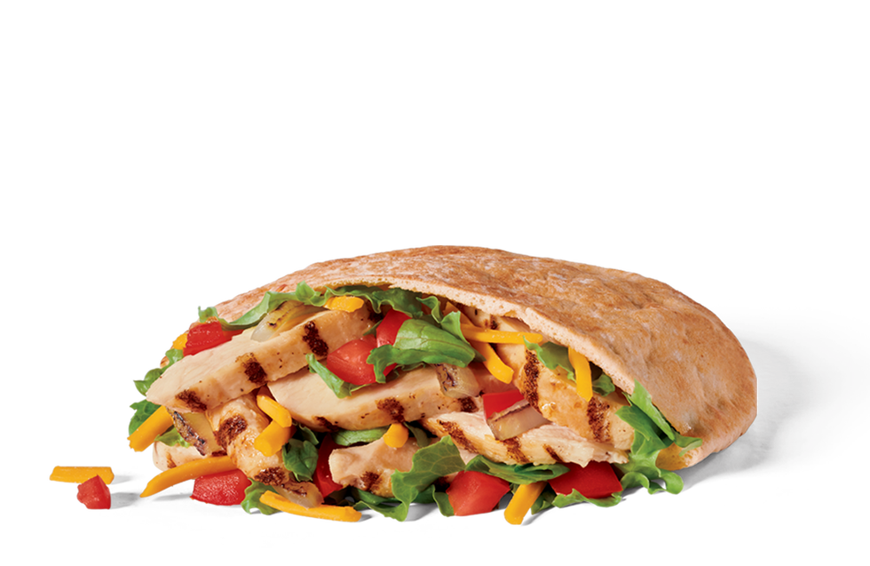 chicken fajita pita