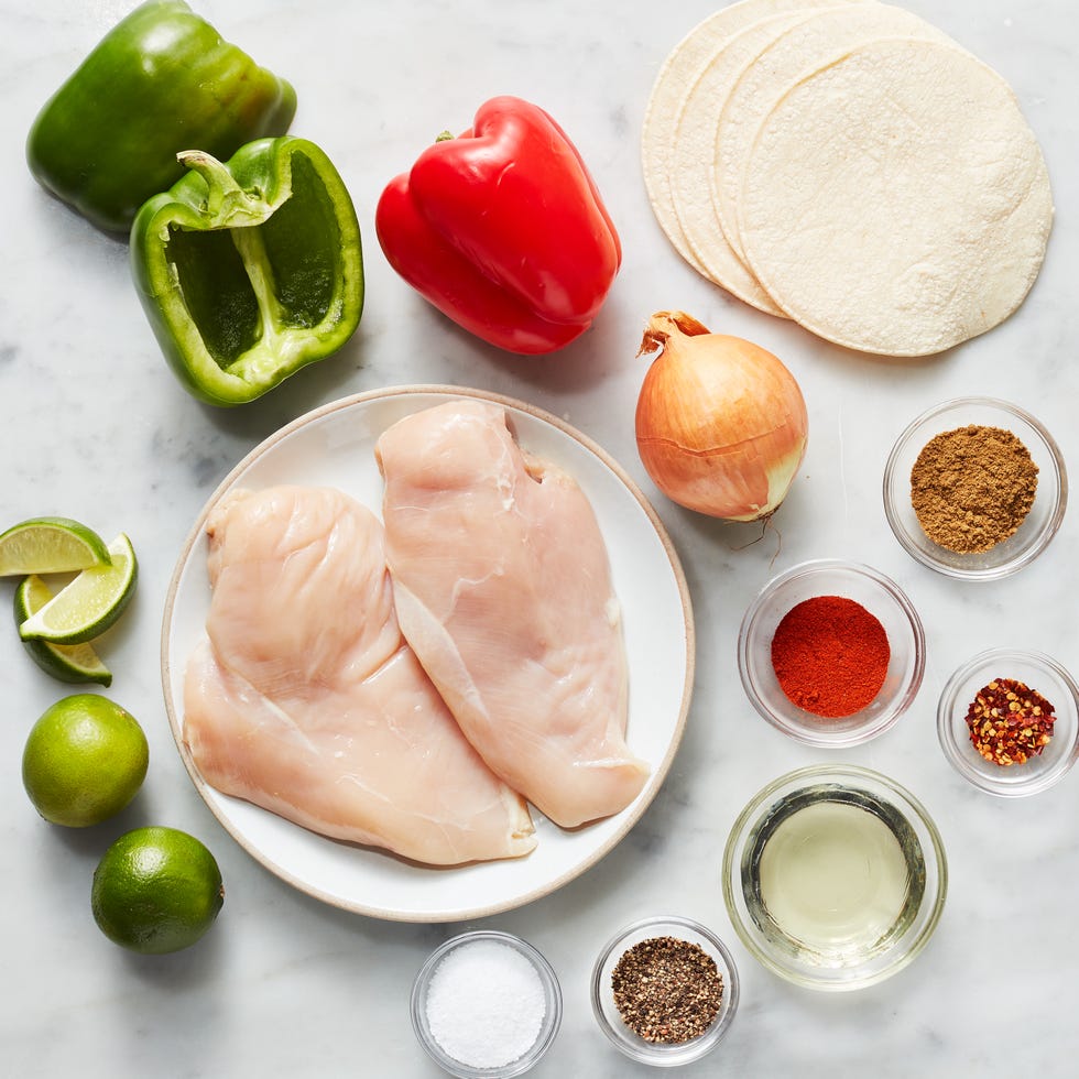 chicken fajitas