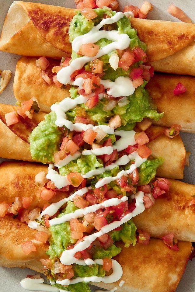 chicken flautas