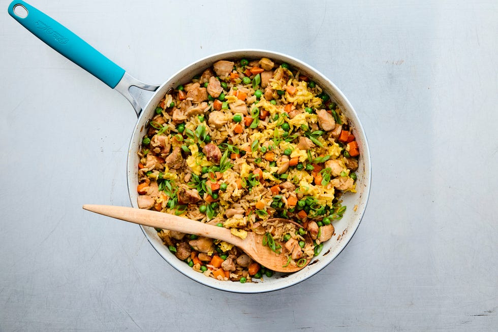 how do make chicken fried rice