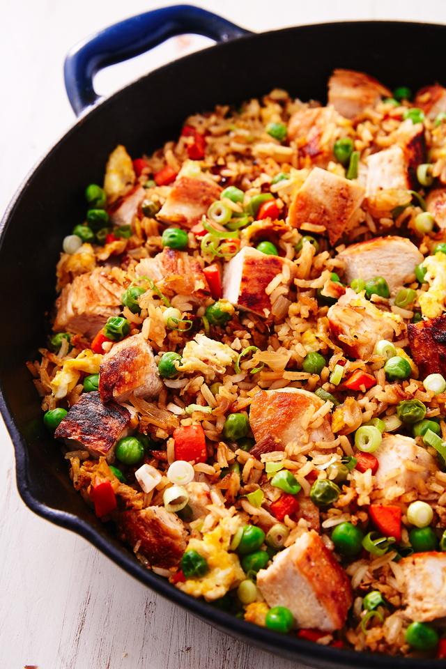 chicken fried rice   delishcom