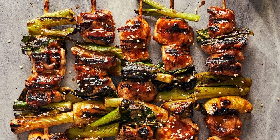 grilled chicken kebabs