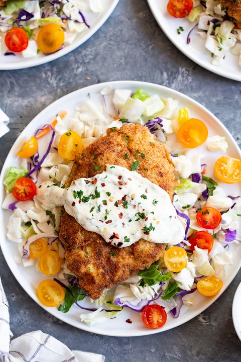 Paleo Chicken Milanese With Ranch