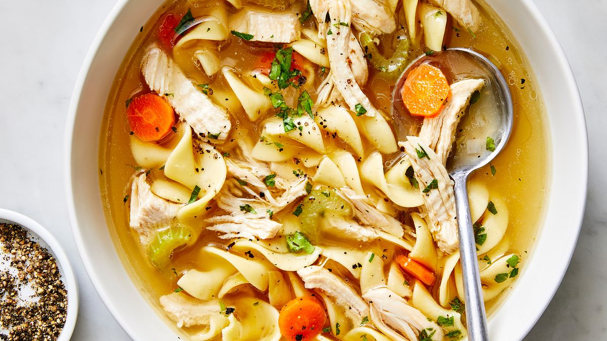 preview for Nothing Is More Comforting Than A Bowl Of Classic Chicken Noodle Soup