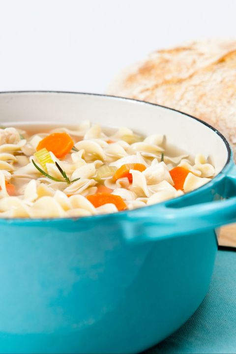 What to Eat When You're Sick - Chicken Noodle Soup