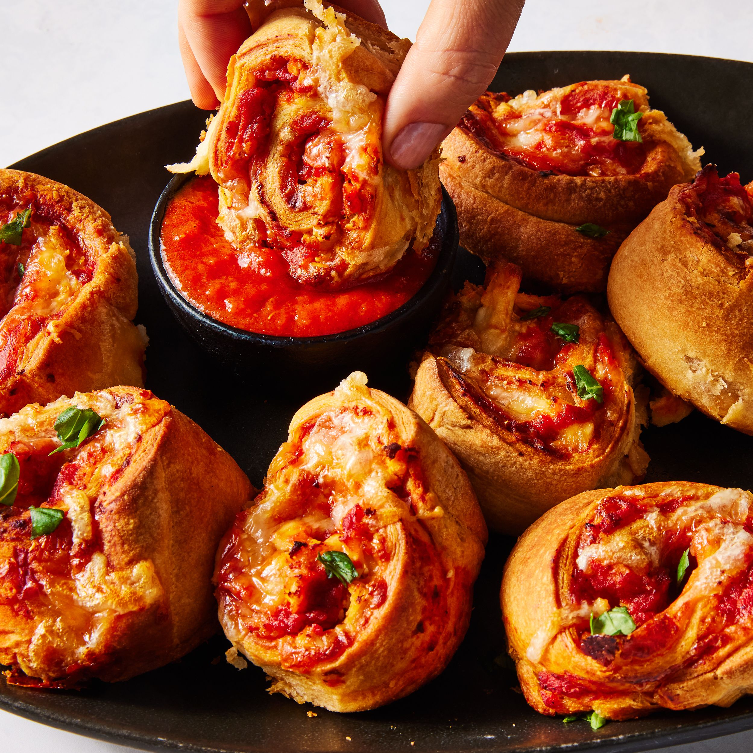 Chicken Parmesan Rolls (Pizzeria Style Chicken Rolls) - Skinnytaste