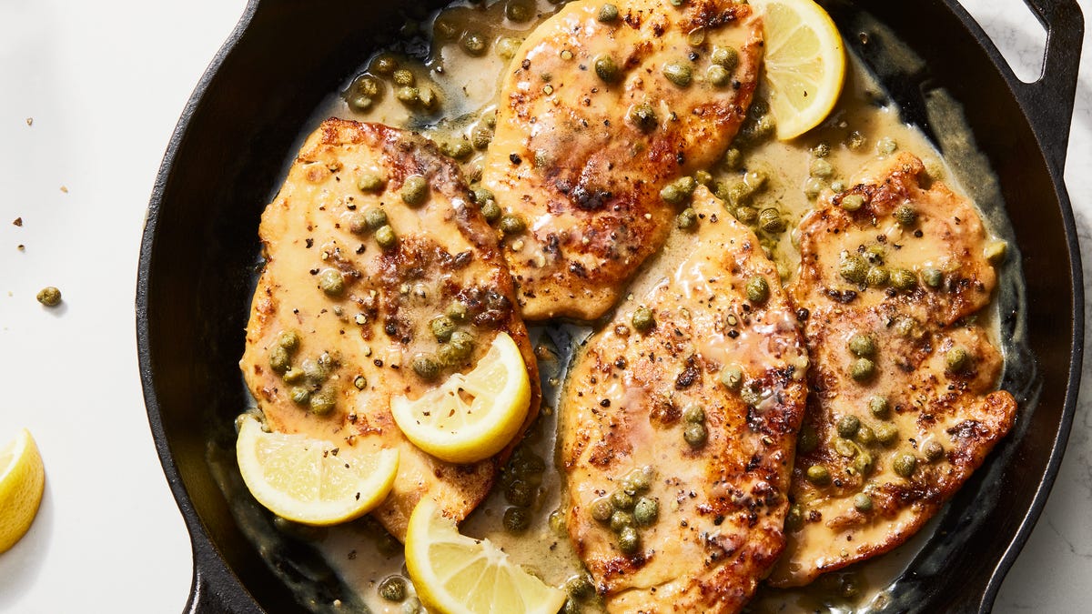 Video player poster image preview for Our Chicken Piccata Will Make You Feel Like You're Eating Out At A Fancy Italian Restaurant