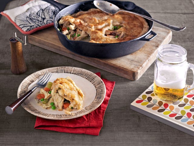 Chicken Pot Pie - The Wooden Skillet