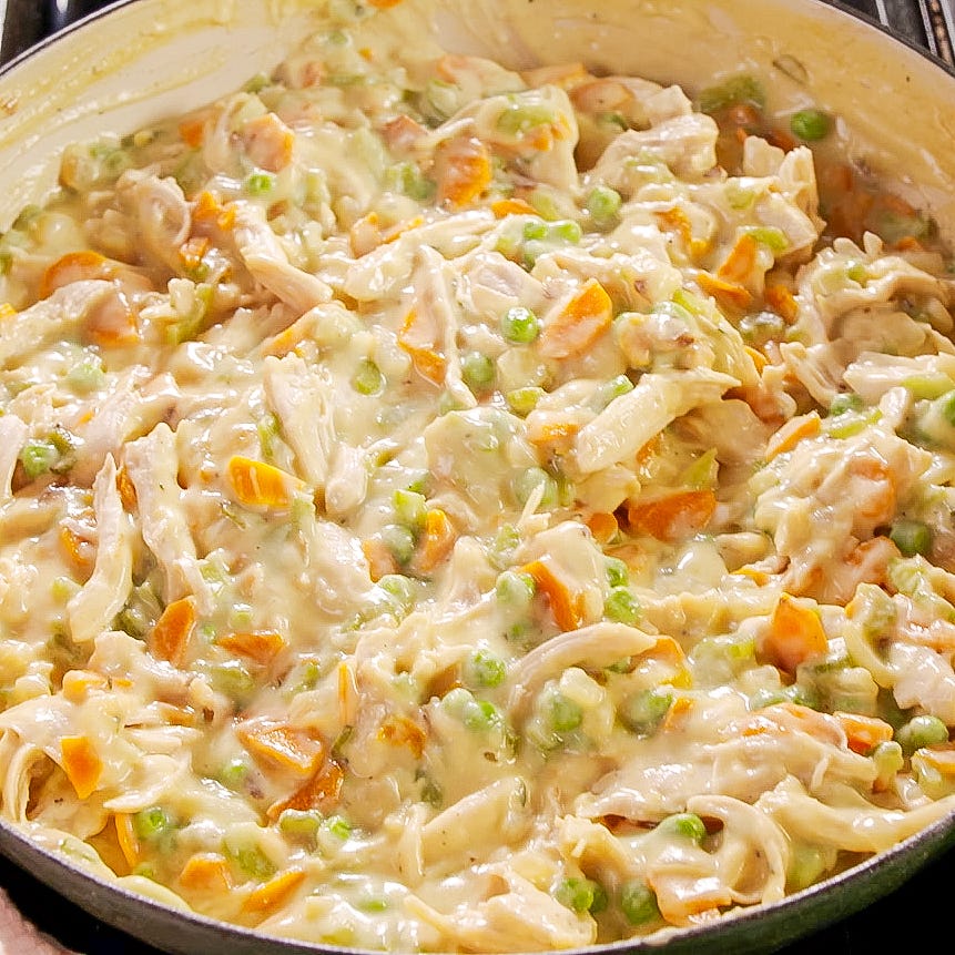 chicken pot pie casserole