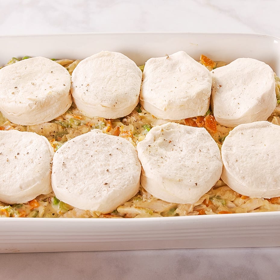 chicken pot pie casserole