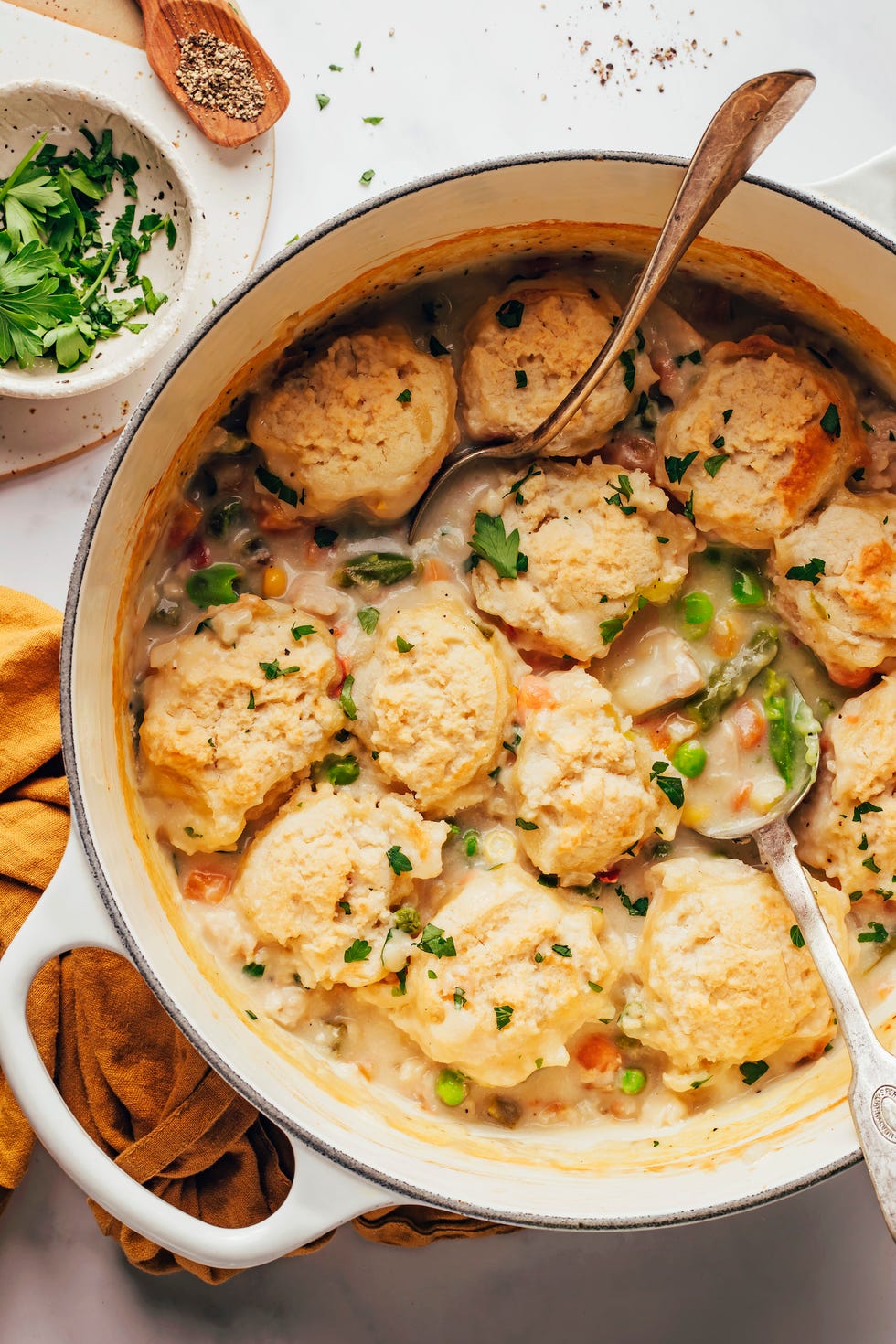 chicken pot pie soup