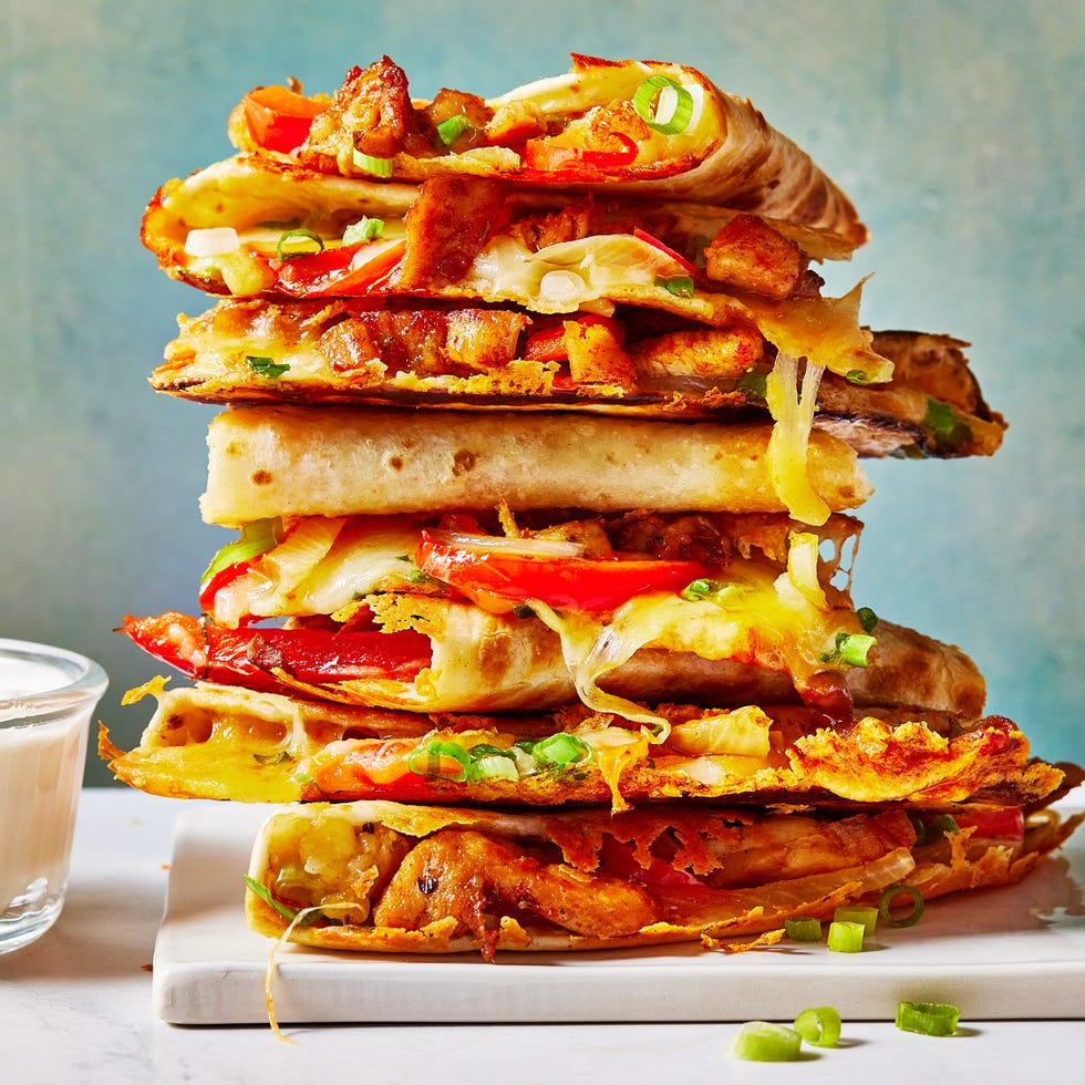 chicken quesadillas