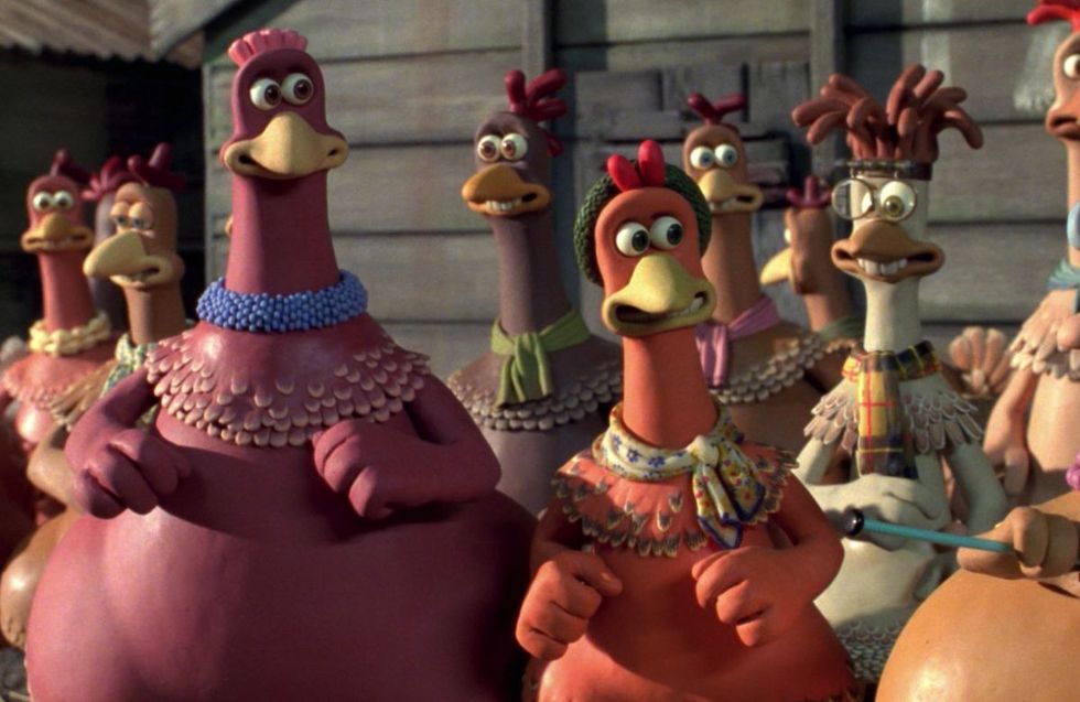 characters from the movie chicken run