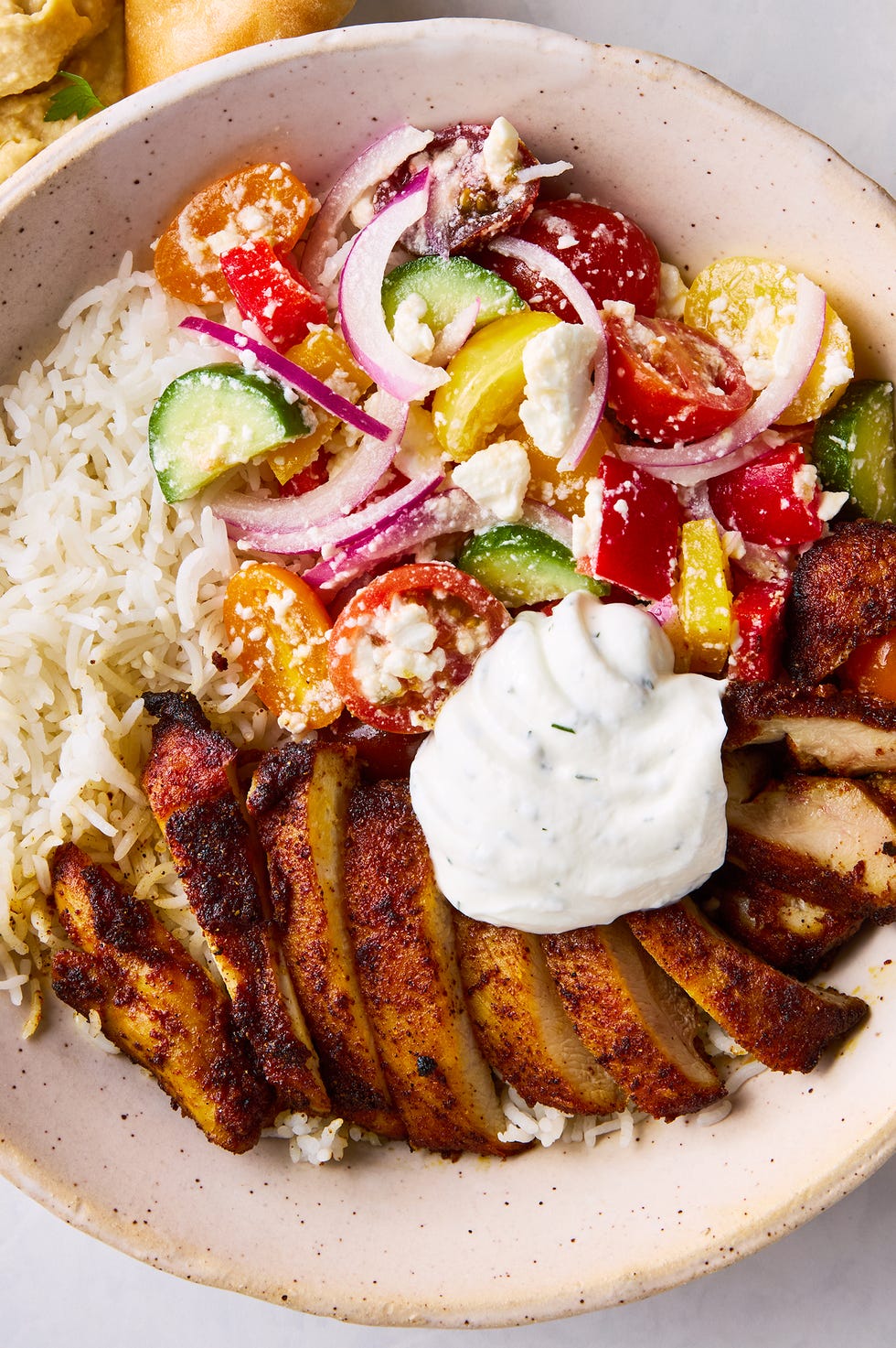Chicken Shawarma Bowls chicken shawarma bowls