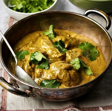 chicken and spinach curry