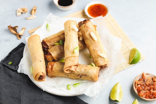 The Perfect Chicken Spring Rolls Recipe