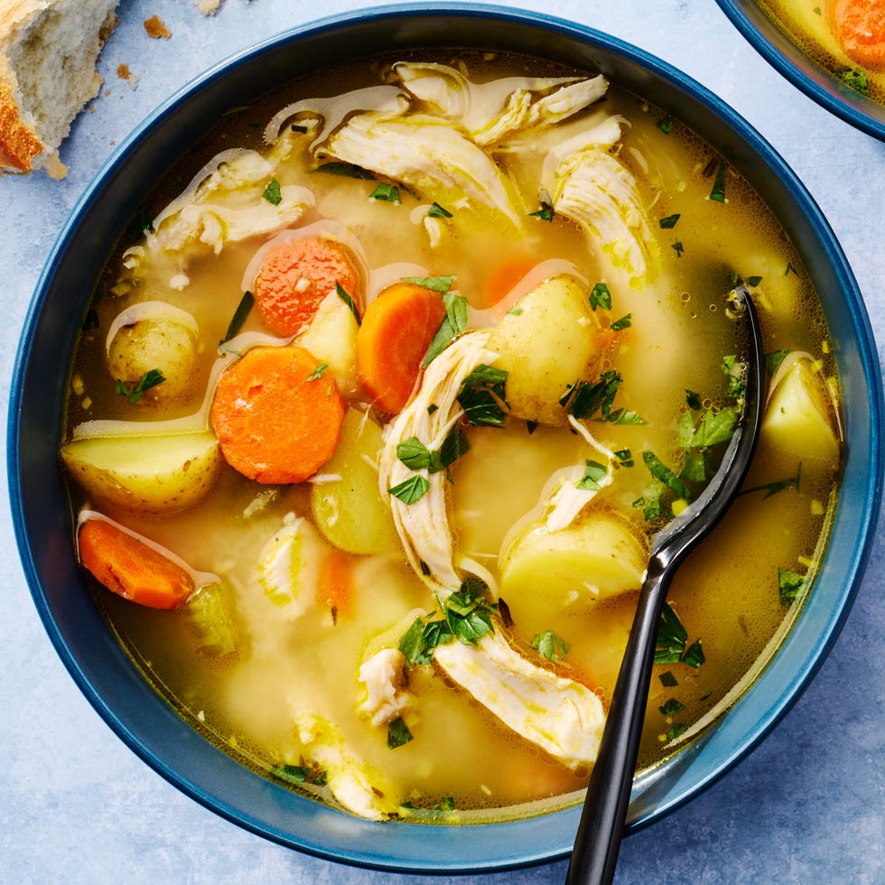 stew with chicken and veggies