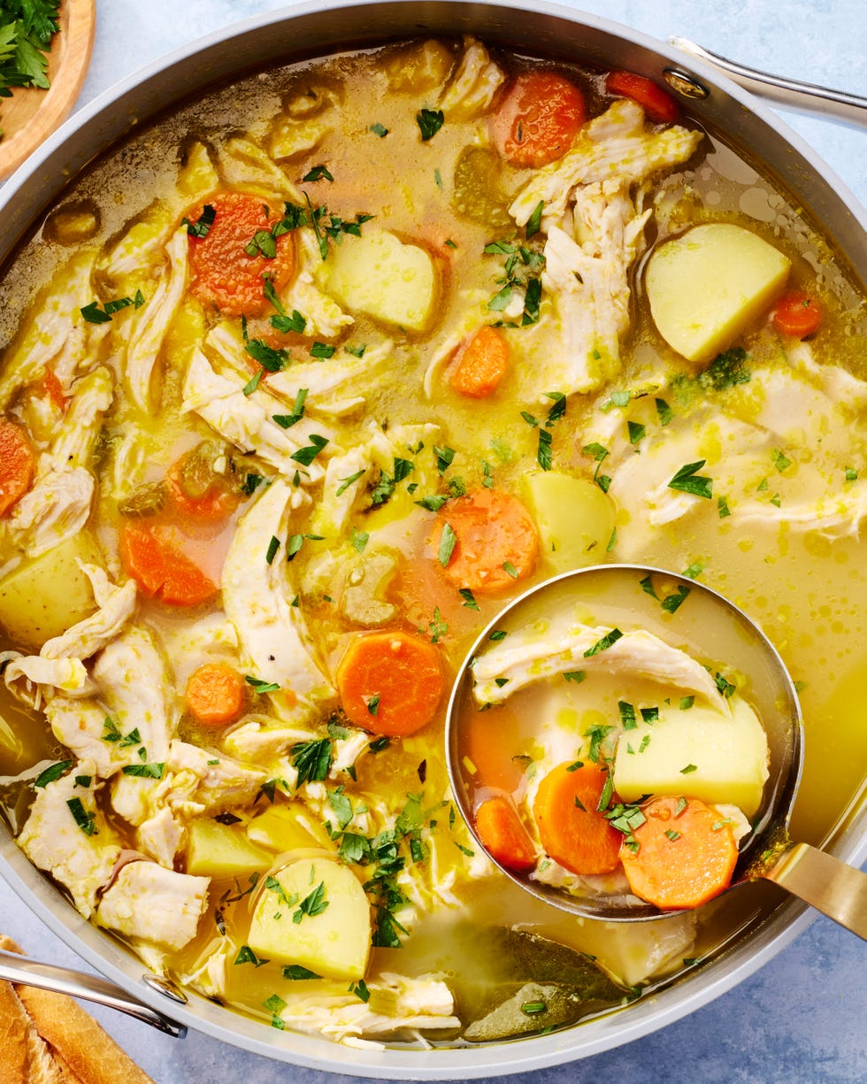 stew with chicken and veggies