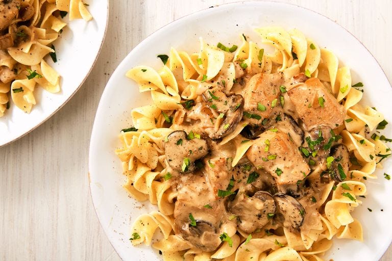 chicken stroganoff