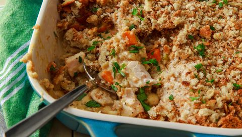 preview for Chicken Stuffing Casserole Is The Best Way To Use Boxed Stuffing