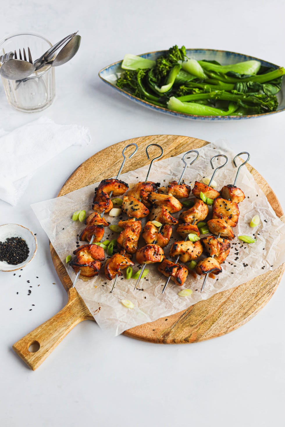 Best Chicken Teriyaki Skewers - How To Make Chicken Teriyaki Skewers