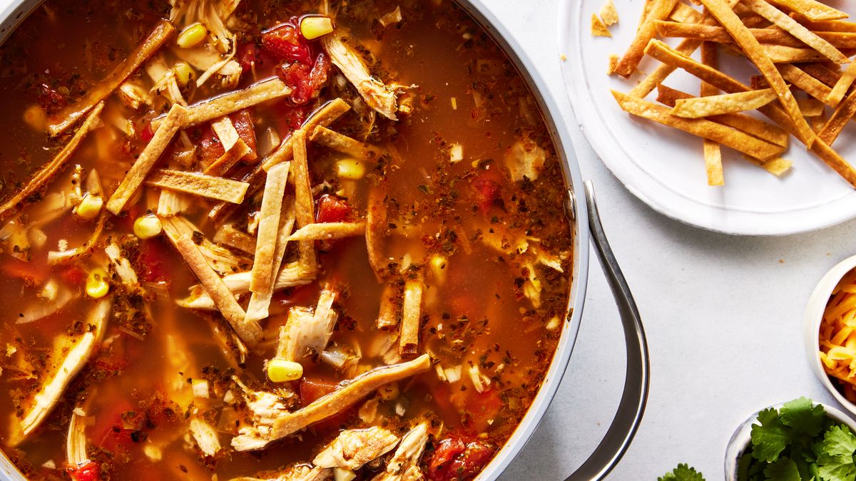 preview for Our Best-Ever Chicken Tortilla Soup Is Packed With Heaps Of Flavor