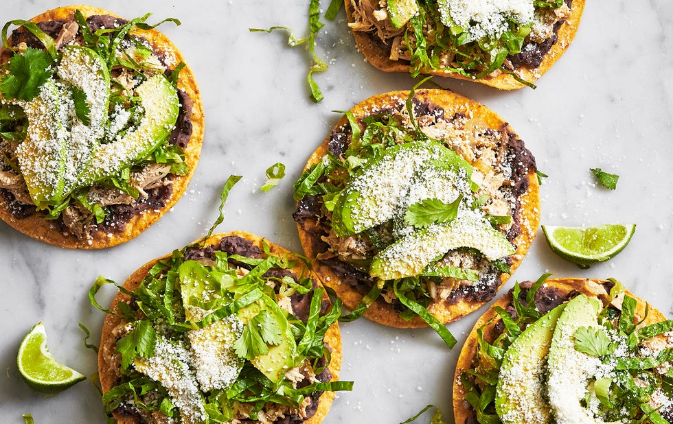 chicken tostadas