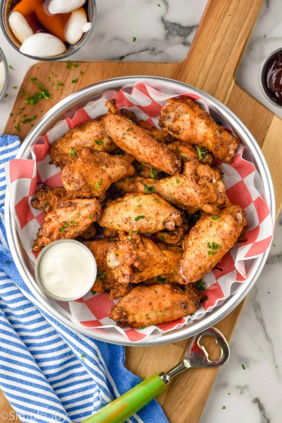 Fried Turkey Wings - Immaculate Bites