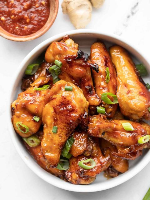 chicken wing recipes sticky ginger chicken wings