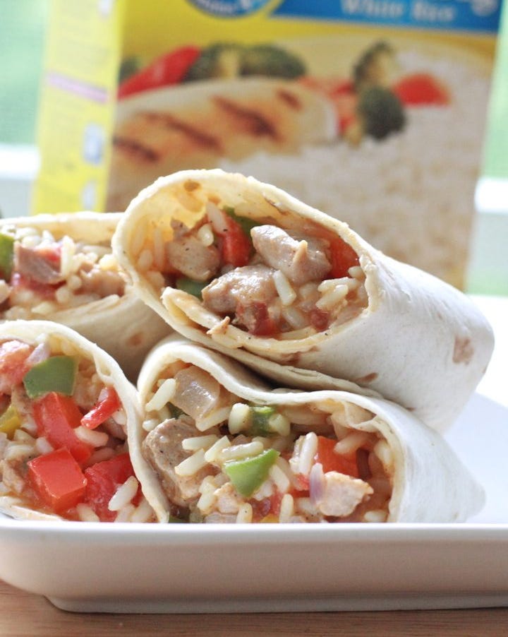 chicken wrap recipes cajun fajita chicken wraps