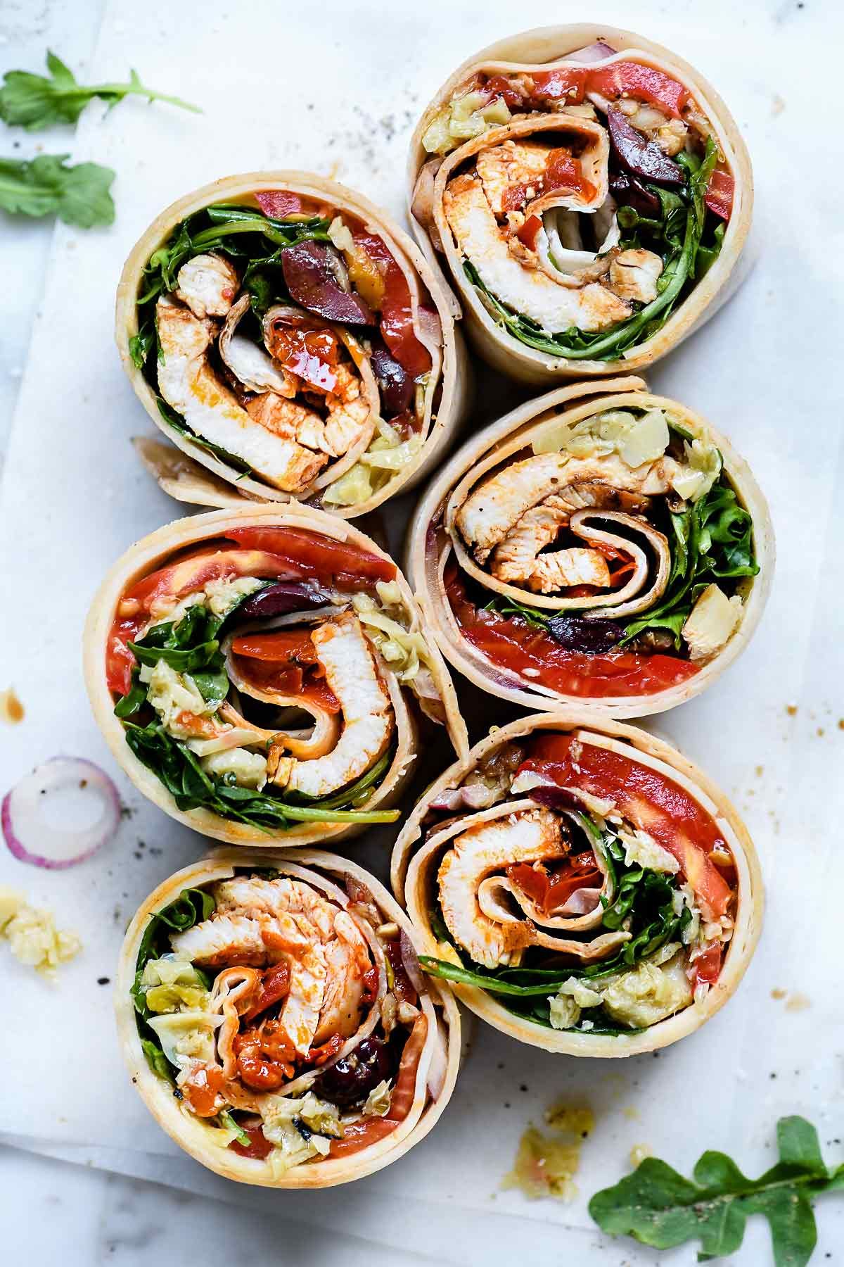 15 Easy Chicken Wrap Recipes for a Quick, Grab-and-Go Lunch