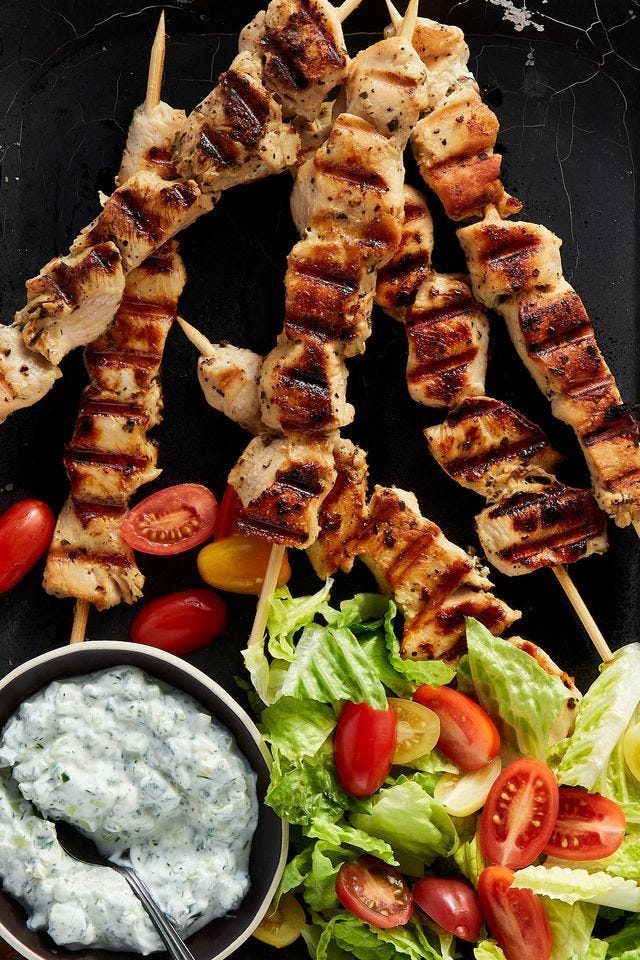 chicken souvlaki