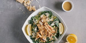 chick fil a lemon kale caesar salad