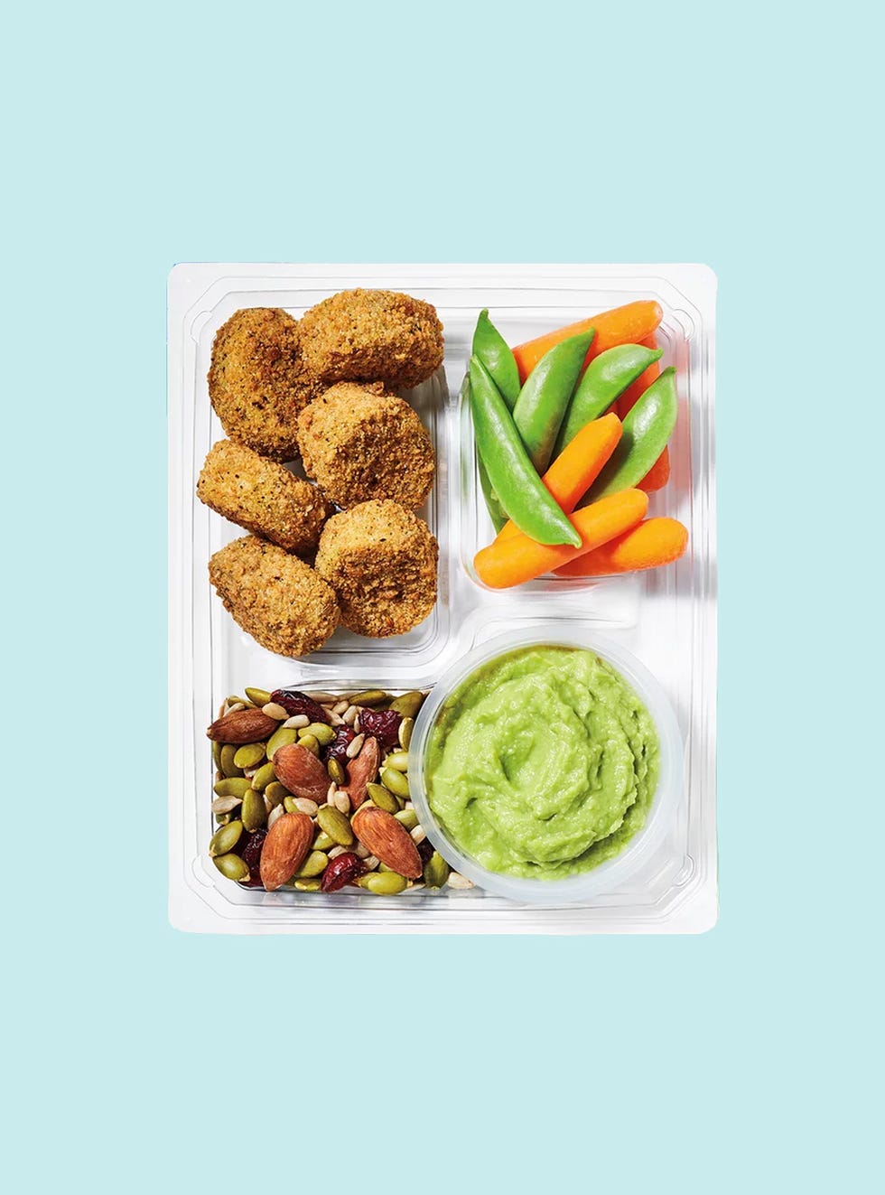 chickpea bites  avocado protein box