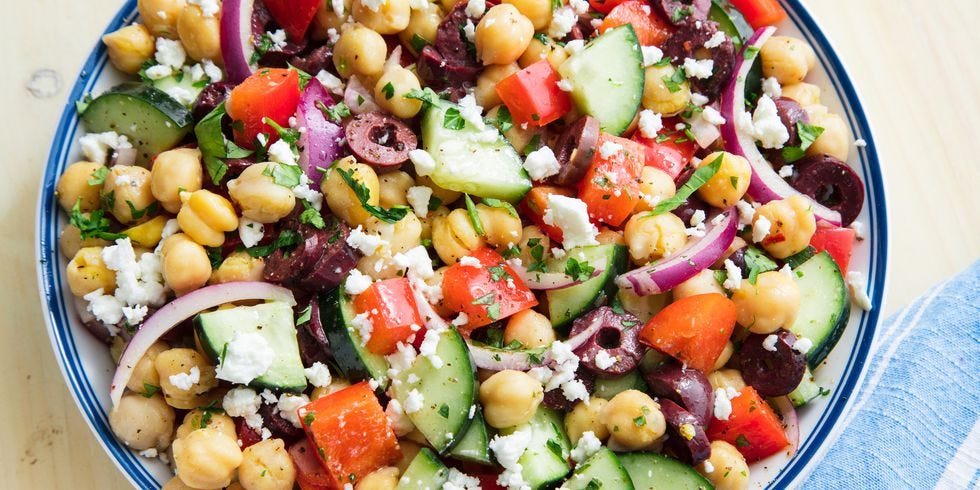 mediterranean chickpea salad