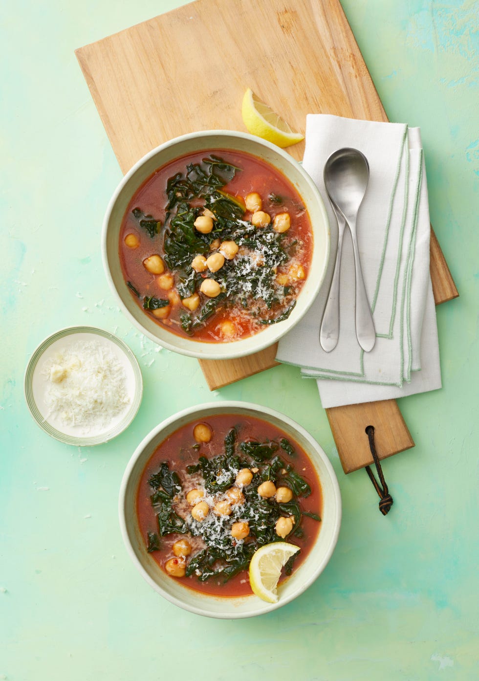 Chickpea Recipes - Chickpea and Kale Soup