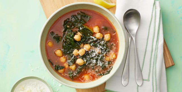 Chickpea Recipes - Chickpea and Kale Soup Chickpea Recipes - Chickpea and Kale Soup