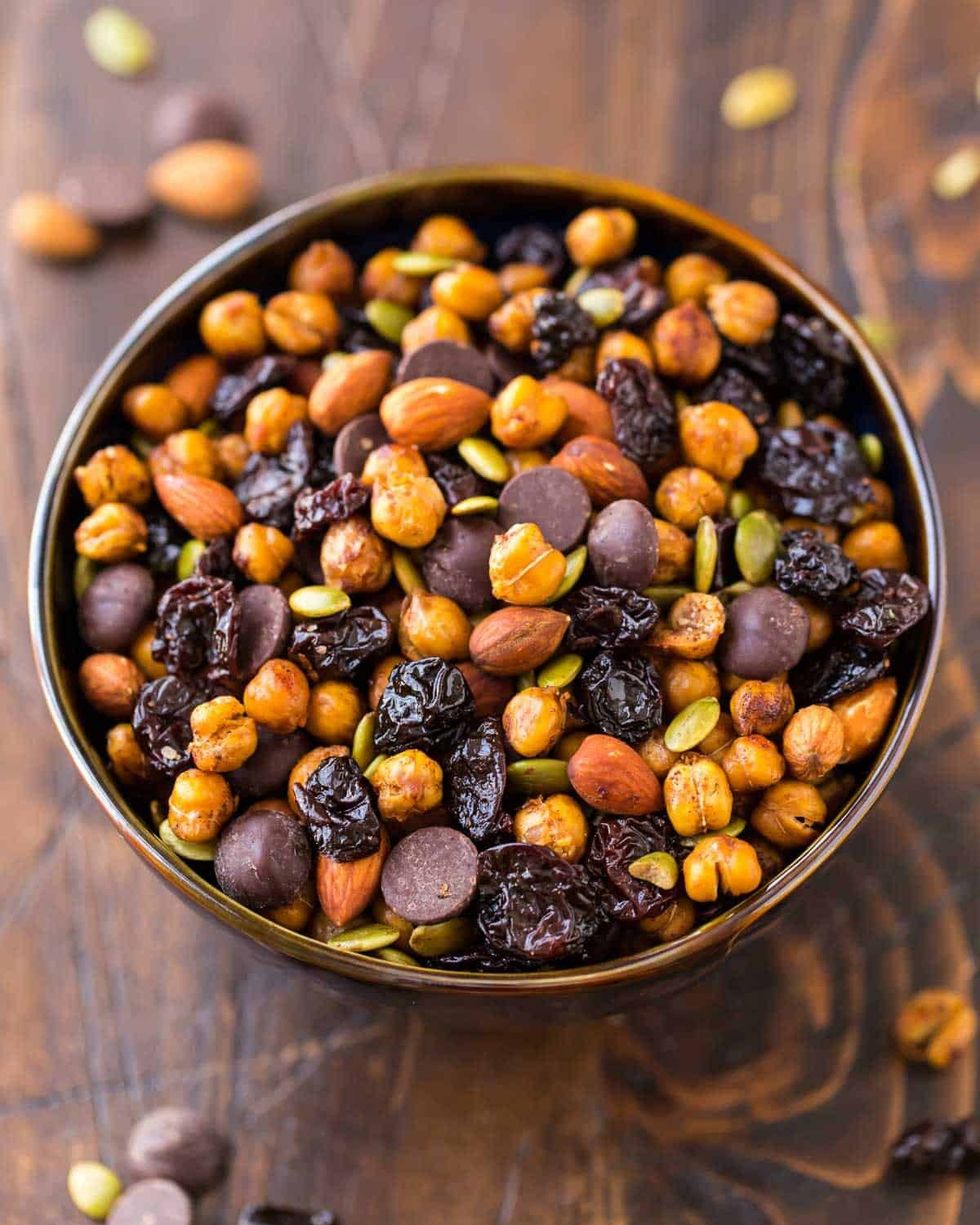 chickpea recipes roasted chickpea snack mix