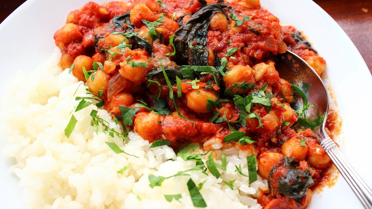 preview for Savory Tomato Chickpea Stew Is Perfect For Lunch Or Dinner!