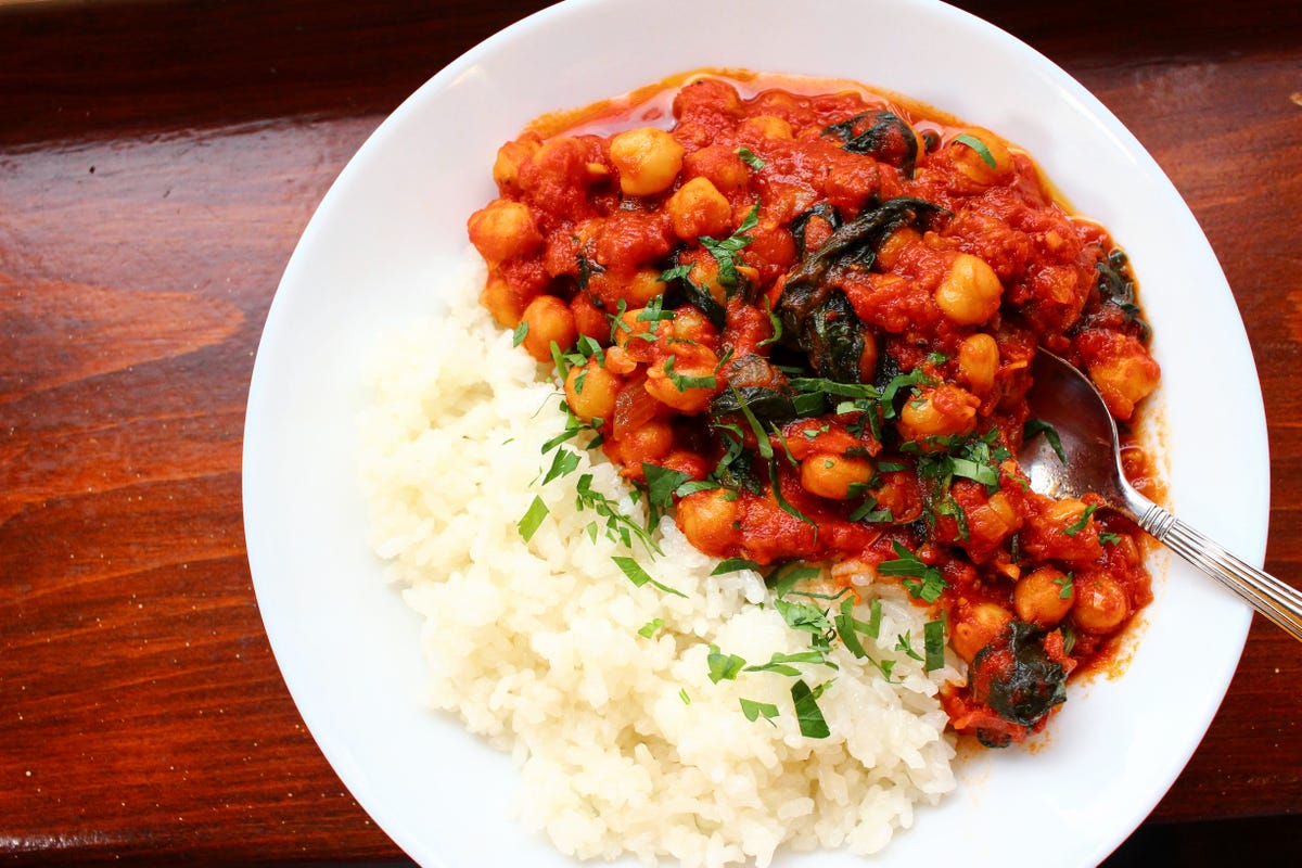 preview for Savory Tomato Chickpea Stew Is Perfect For Lunch Or Dinner!