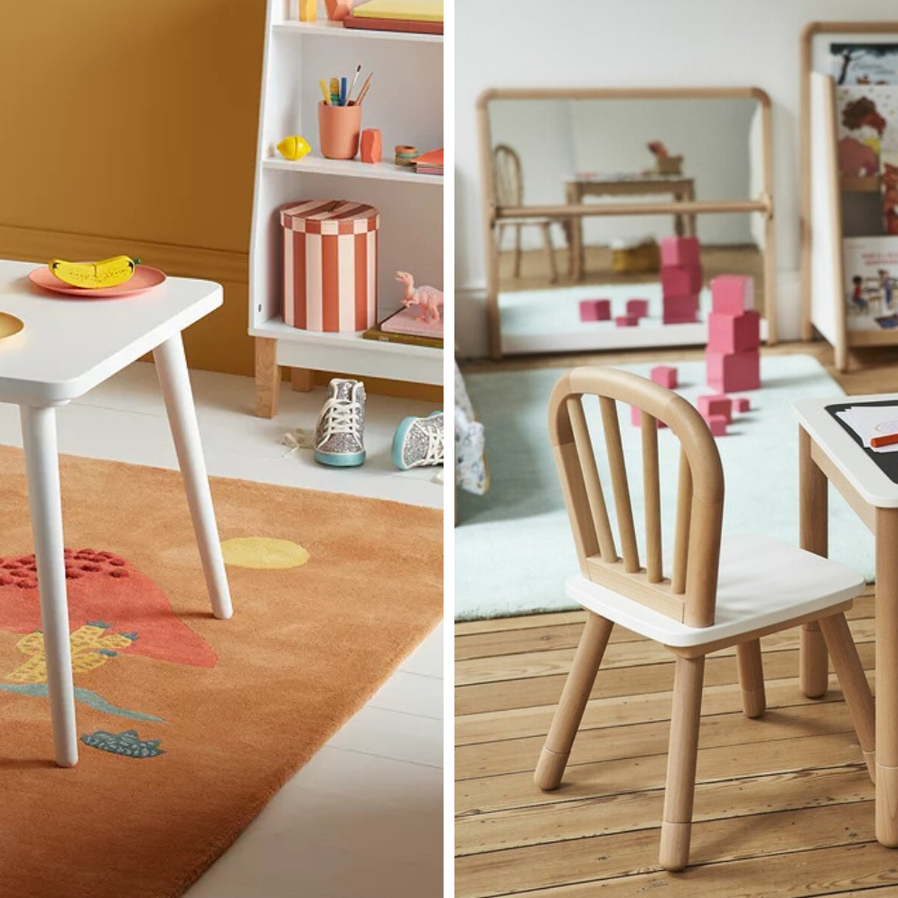 Kids tables and chairs: Best wooden sets and customisable pieces