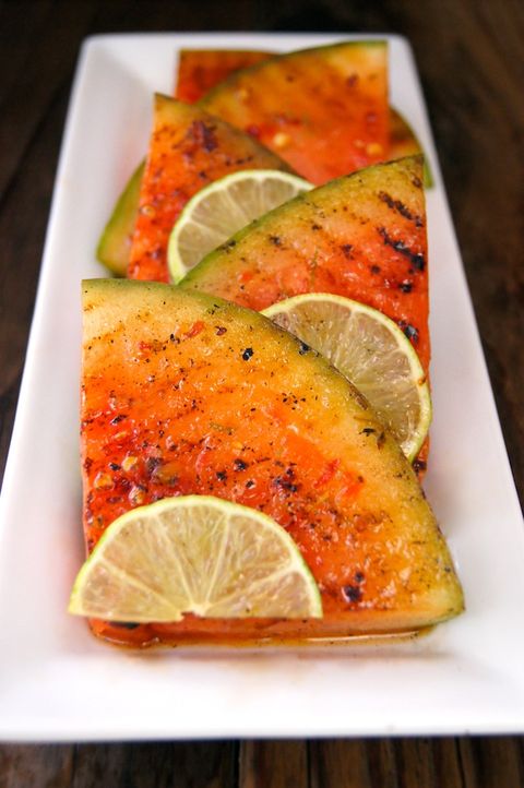 chile lime grilled watermelon recipe