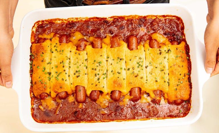 Best Chili Cheese Dog Casserole Recipe How To Make Chili Cheese Dog Casserole
