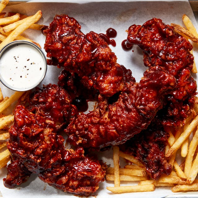 Chili's Honey Chipotle Chicken Crispers chili's honey chipotle chicken crispers with fries and ranch