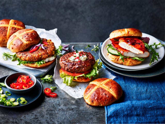 ms chilli and cheese hot cross buns